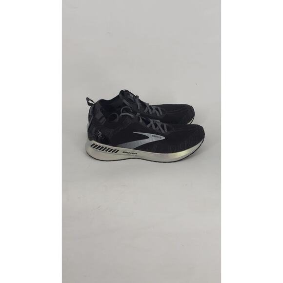 BROOKS MEN BEDLAM 3 110343 1D 012 BLACK/BLACKENED PEARL/WHITE RUNNING SHOE Sz 10